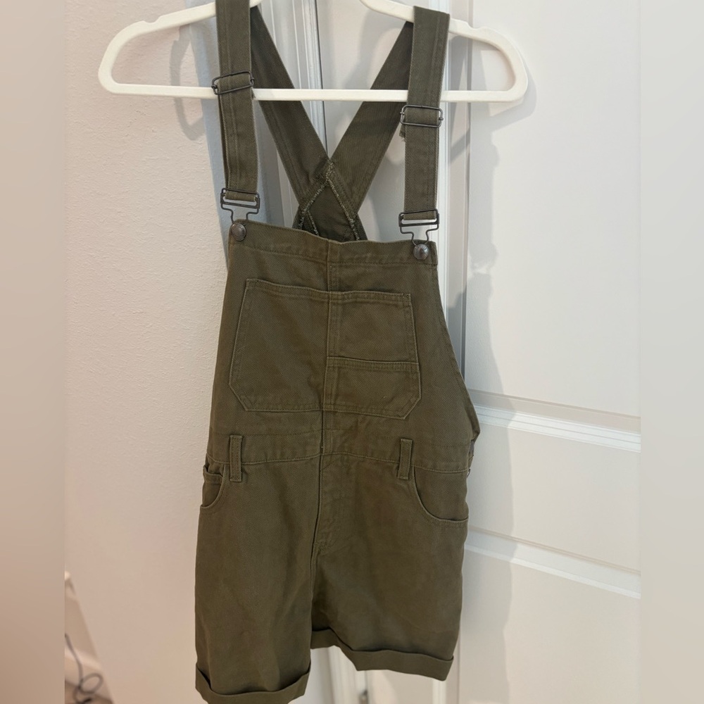 Red Dress Boutique Olive Green Overalls